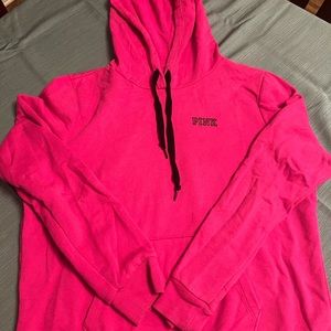 PINK HOODIE VS VICTORIA SECRET LARGE